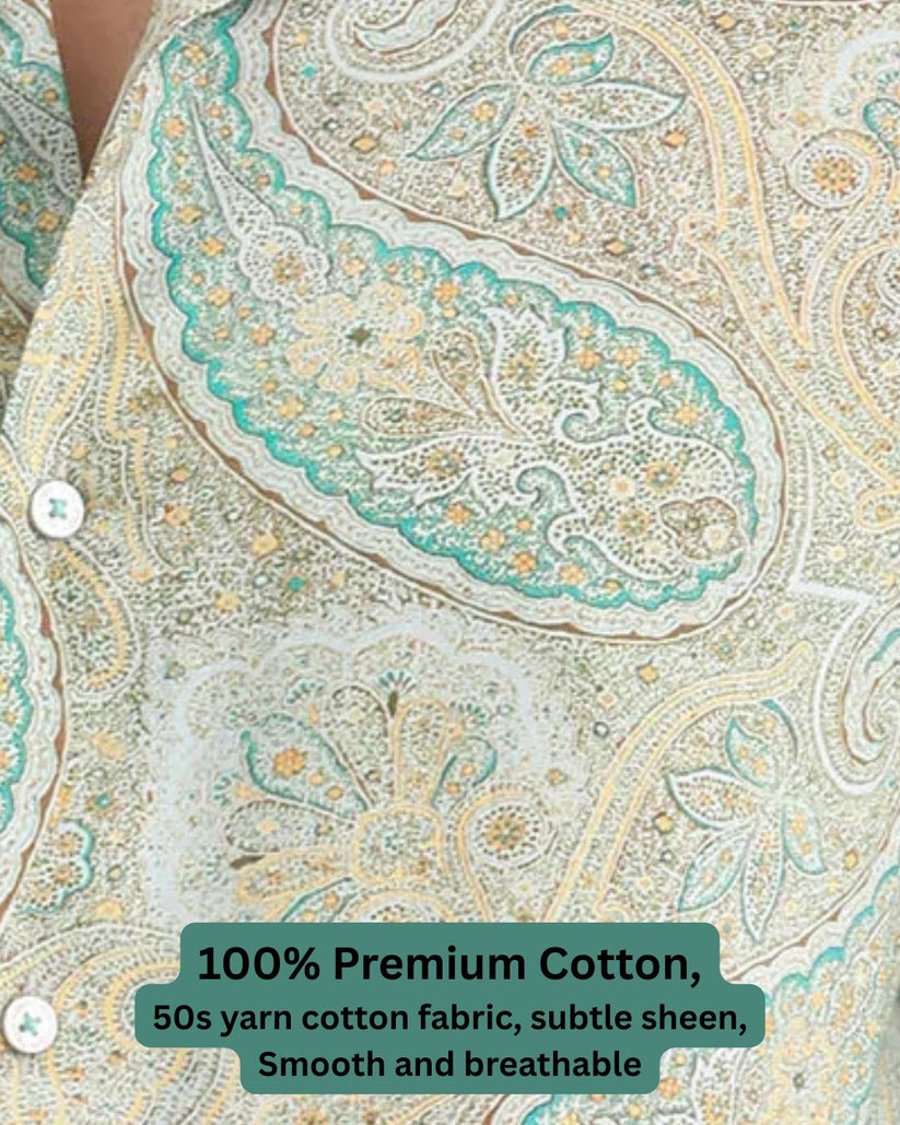 Paisley Print Shirt