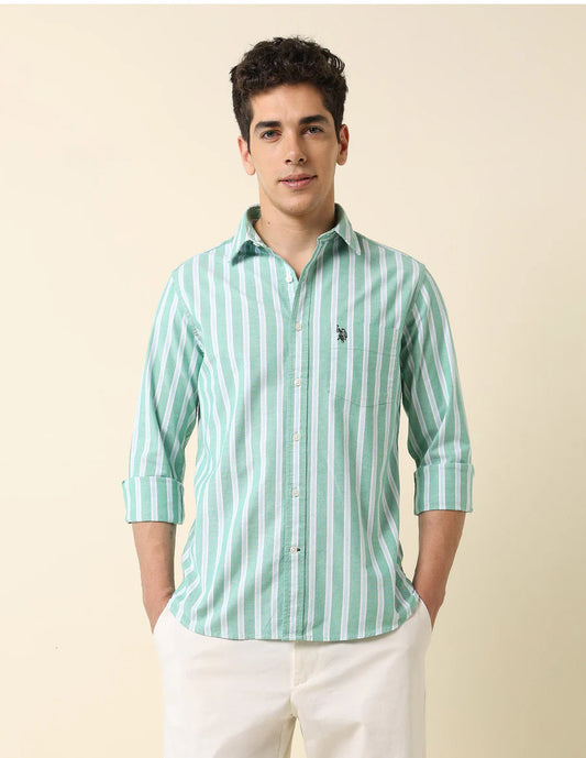 Striped Oxford Shirt