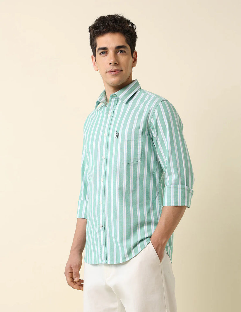 Striped Oxford Shirt