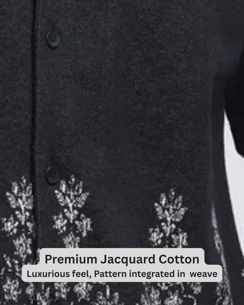 Jacquard Print Shirt