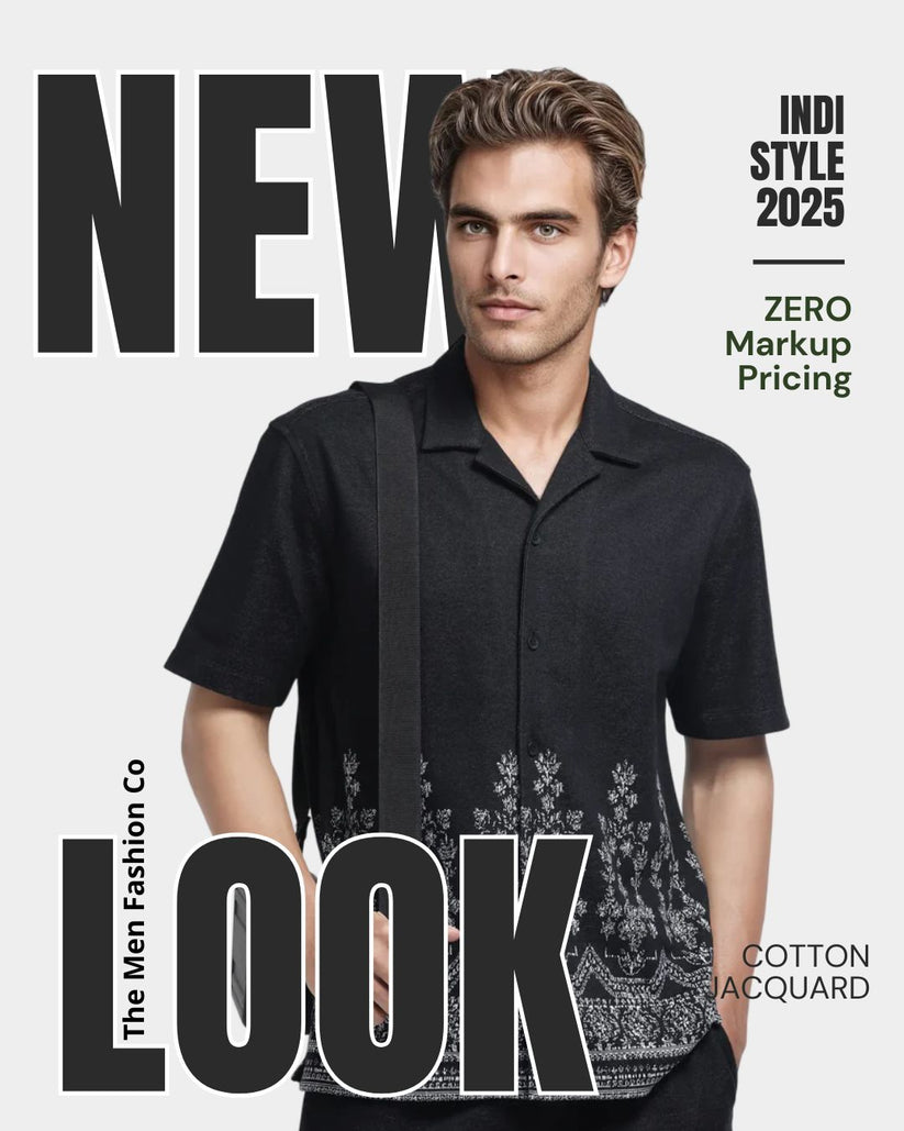 Jacquard Print Shirt