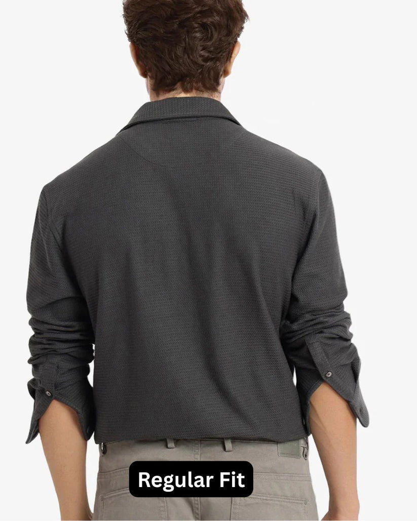 Textured Knit Shirt