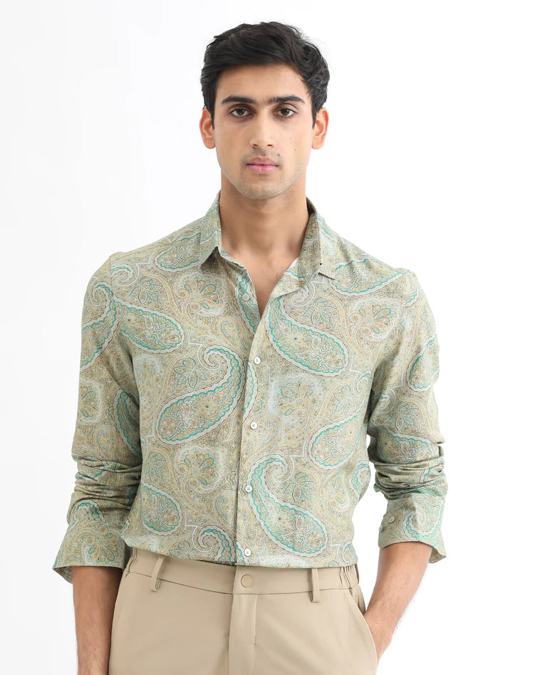 Paisley Print Shirt