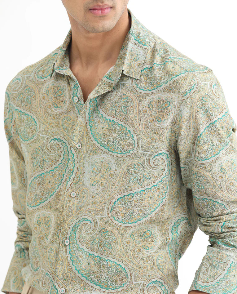 Paisley Print Shirt
